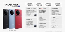 giá dòng vivo X90 cho Trung Quốc