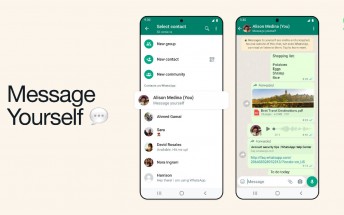WhatsApp starts rolling out Message Yourself feature