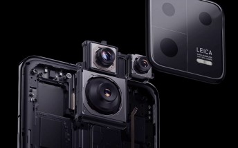Xiaomi 13 Pro camera detailed with a 1-inch main sensor, floating telephoto lens 