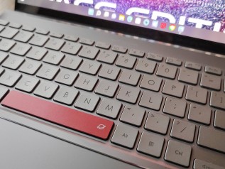 ErgoSense Keyboard with backlit turned off