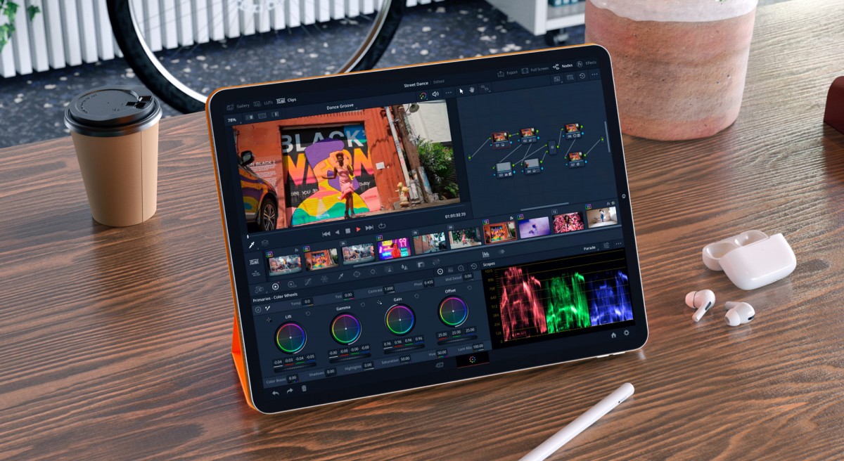 DaVinci Resolve for iPad is live on the App Store