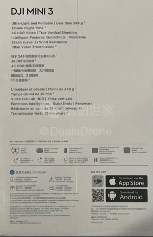 DJI Mini 4 Pro: Leaked packaging provides specifications for Mini 3 Pro  successor -  News