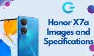 Honor X7a's specs and images leak