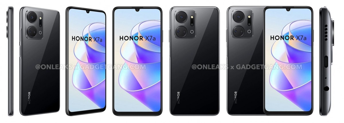 Honor X7a's specs and images leak