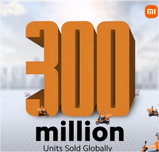 Another milestone for the Redmi Note series - 300 million units sold globally