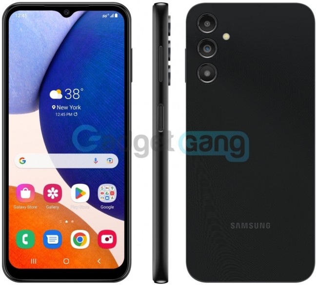 A leaked image of the Samsung Galaxy A14 5G