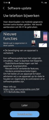 Samsung Galaxy S10 Lite units in the Netherlands are being updated to One UI 5.0/Android 13