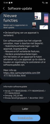 Dutch Samsung Galaxy S10 Lite units updated to One UI 5.0/Android 13.