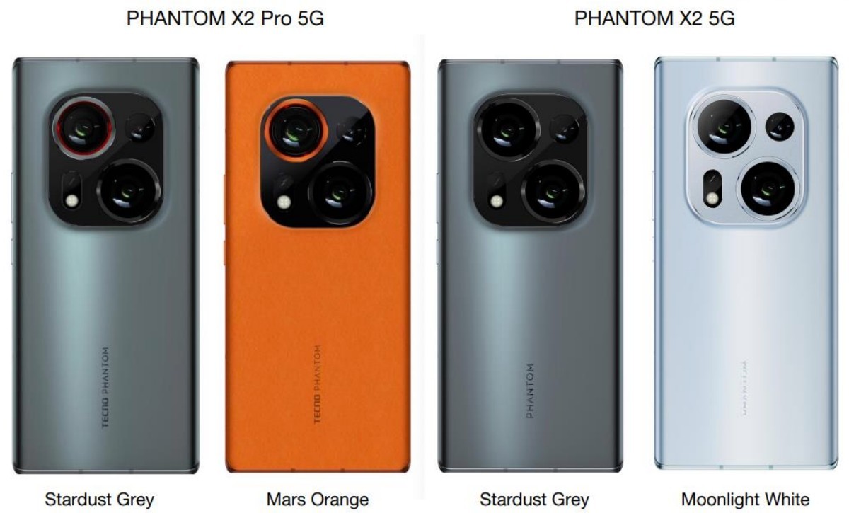 Tecno unveils Phantom X2 with Dimensity 9000، X2 Pro with retractable portrait lens - GSMArena.com news