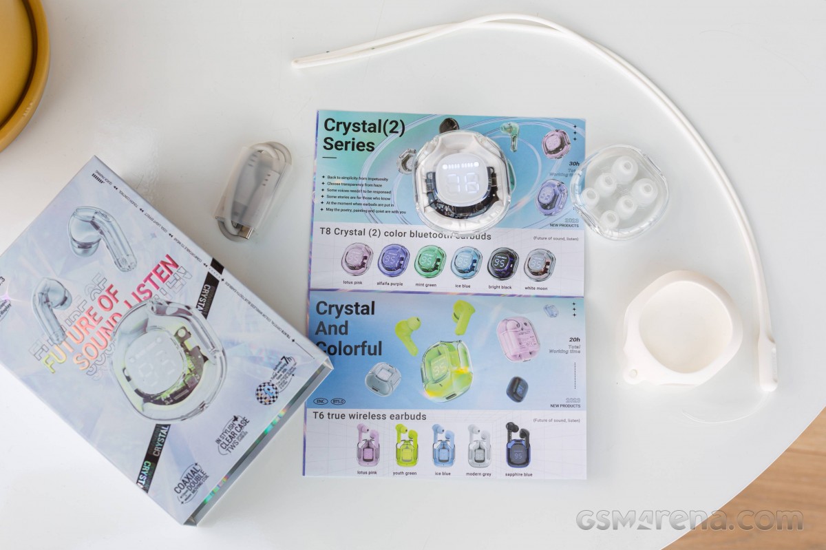 Acefast Crystal (2) Earbuds T8 review 