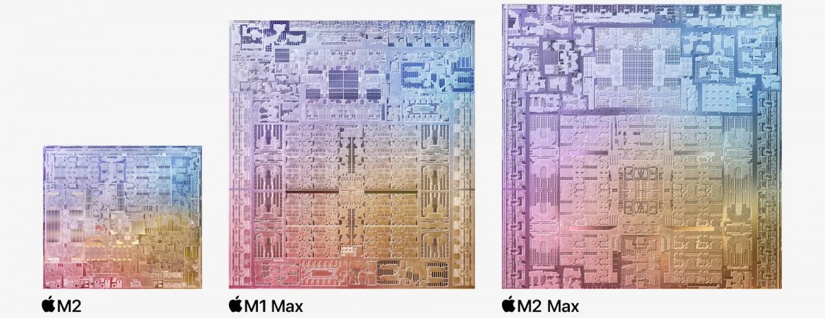  more CPU and GPU cores, more L2 cache, more unified memory