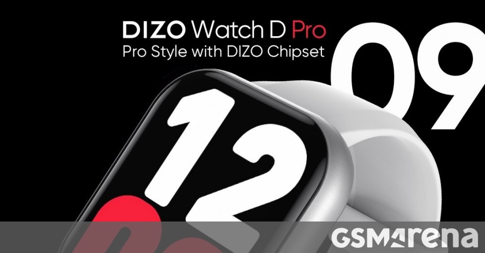 DIZO Watch D Pro is launching on January 9 with custom D1 chipset