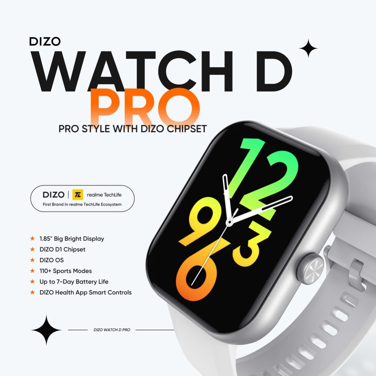 Dizo brings Watch D Pro and Watch D Ultra with custom CPU and OS