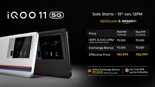 iQOO 11 India price and offers