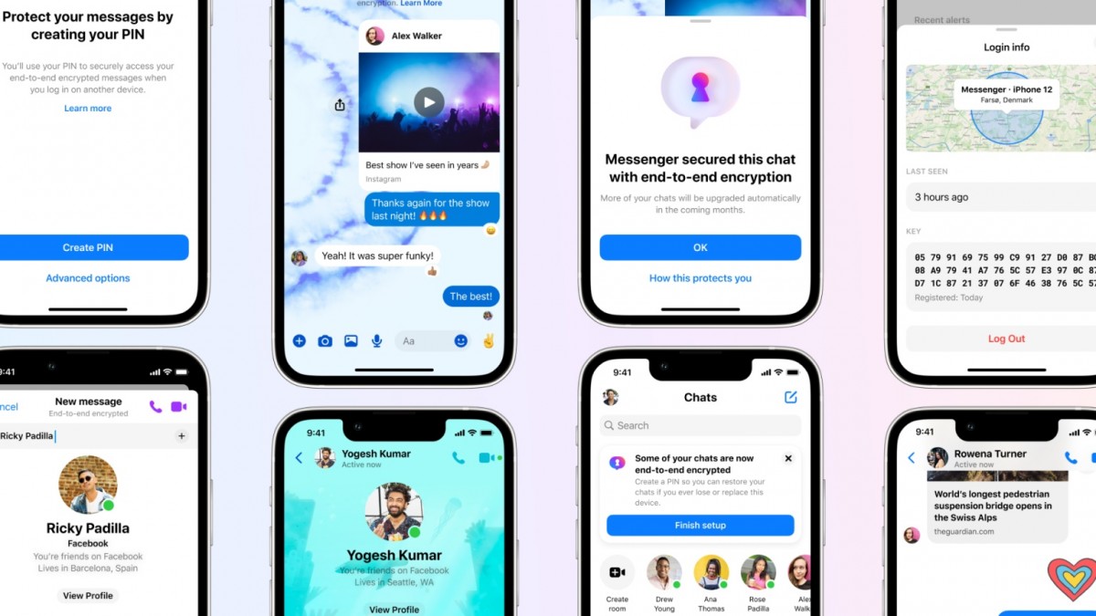 Meta brings customizations for end-to-end encrypted chats on Messenger