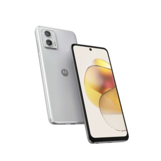 Moto G73 in Lucent White