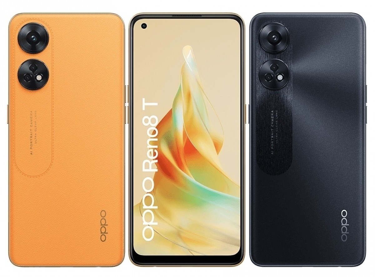 Oppo Reno8 T 4G appears in leaked renders