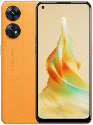 Oppo Reno8 T 4G Sunset Orange posa para la cámara y revela especificaciones clave