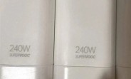 240W charger pictured in real-life photos, revealing details