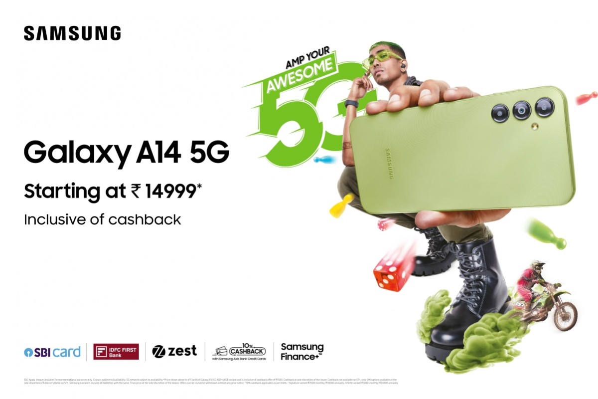 سامسونگ گلکسی A14 5G و Galaxy A23 5G را به هند می آورد