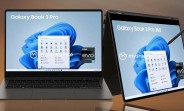Images of the Samsung Galaxy Book3 360, Book3 Pro, and Book3 Pro 360 laptops surface