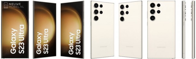 Samsung Galaxy S23, S23+ and S23 Ultra dummies show relative sizes -   news