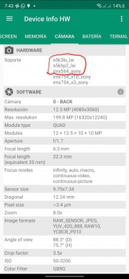 Image sensors: Galaxy S23 Ultra