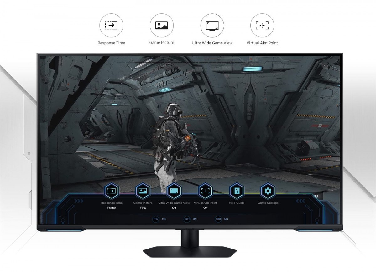 Samsung's new Odyssey Neo G7 is a flat 43'' gaming monitor and smart TV