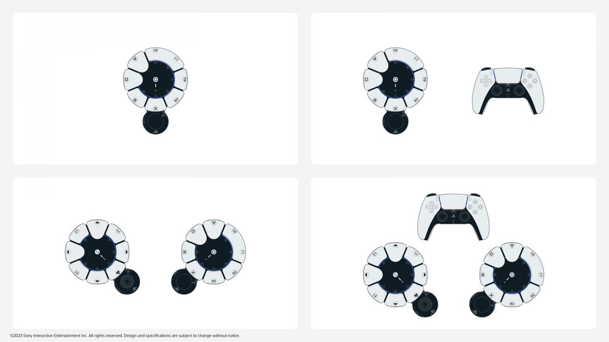  a modular  PS5 controller designed for players with disabilities