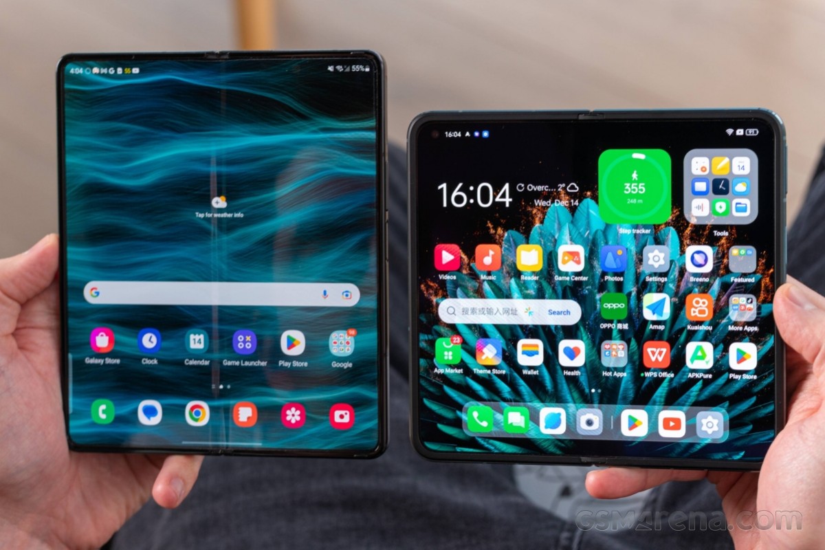 Samsung Galaxy Z Fold4 vs Oppo Find N2