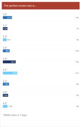 Previous screen size poll results: from 2019