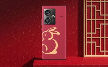 nubia paints the Z50 Red to celebrate the Year of the Rabbit