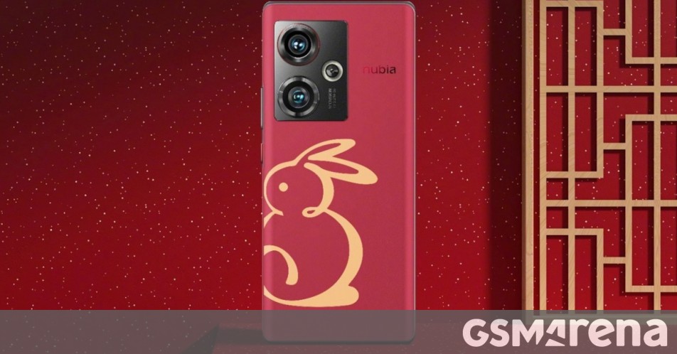 nubia paints the Z50 Red to celebrate the Year of the Rabbit