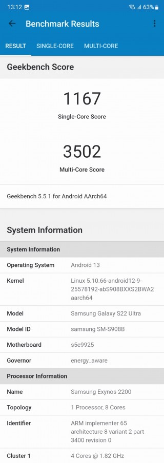 Geekbench 6 - Cross-Platform Benchmark