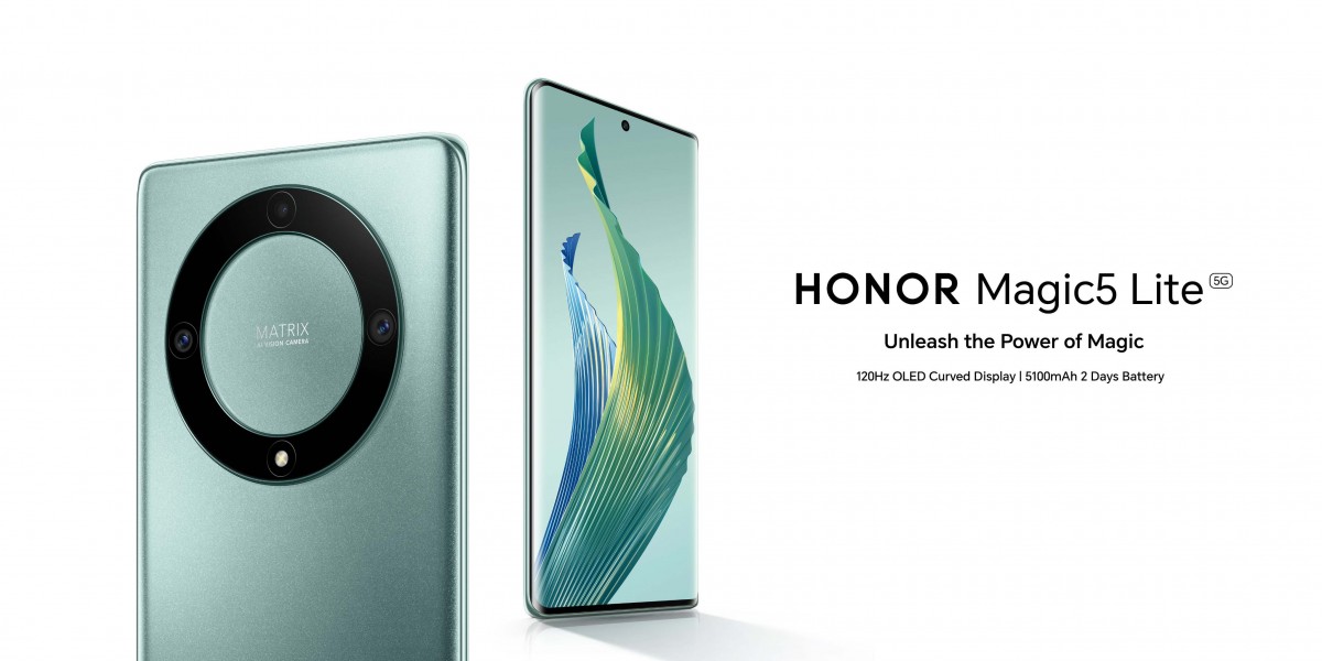 Honor Magic5 Lite announced with SD 695 and 40W charging