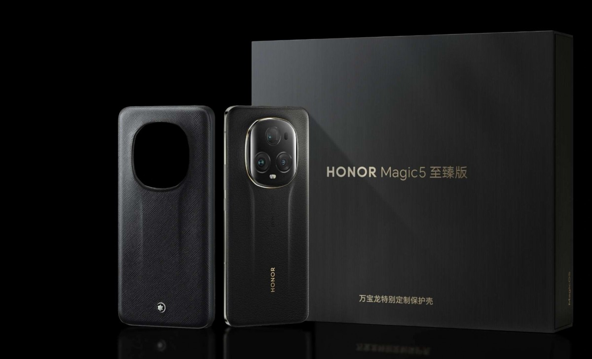 Honor Magic5 Ultimate is a leather-bound Pro for China