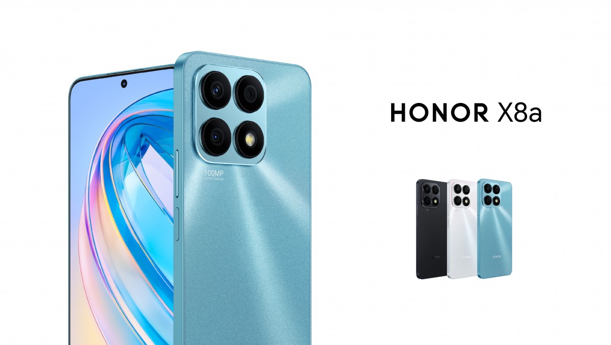 Honor X8a announced with 90Hz screen and 100MP main cam 