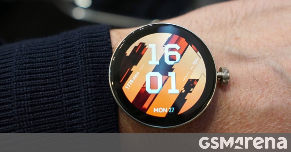 Hands-on: Huawei Watch GT Cyber at MWC 2023 - GSMArena.com news
