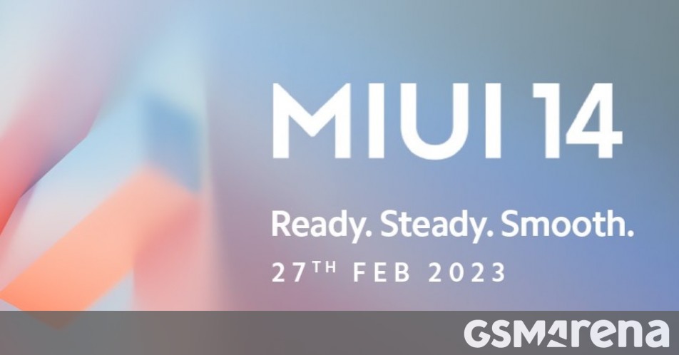 MIUI 14's tailored Indian version to launch on February 27