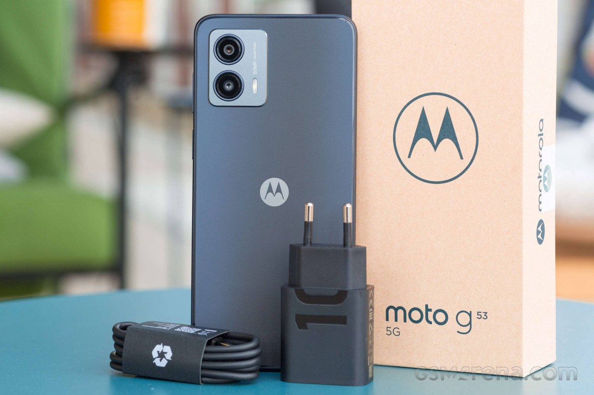 Motorola Moto G53 in for review
