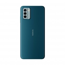 The Nokia G22 in Lagoon Blue and Meteor Grey