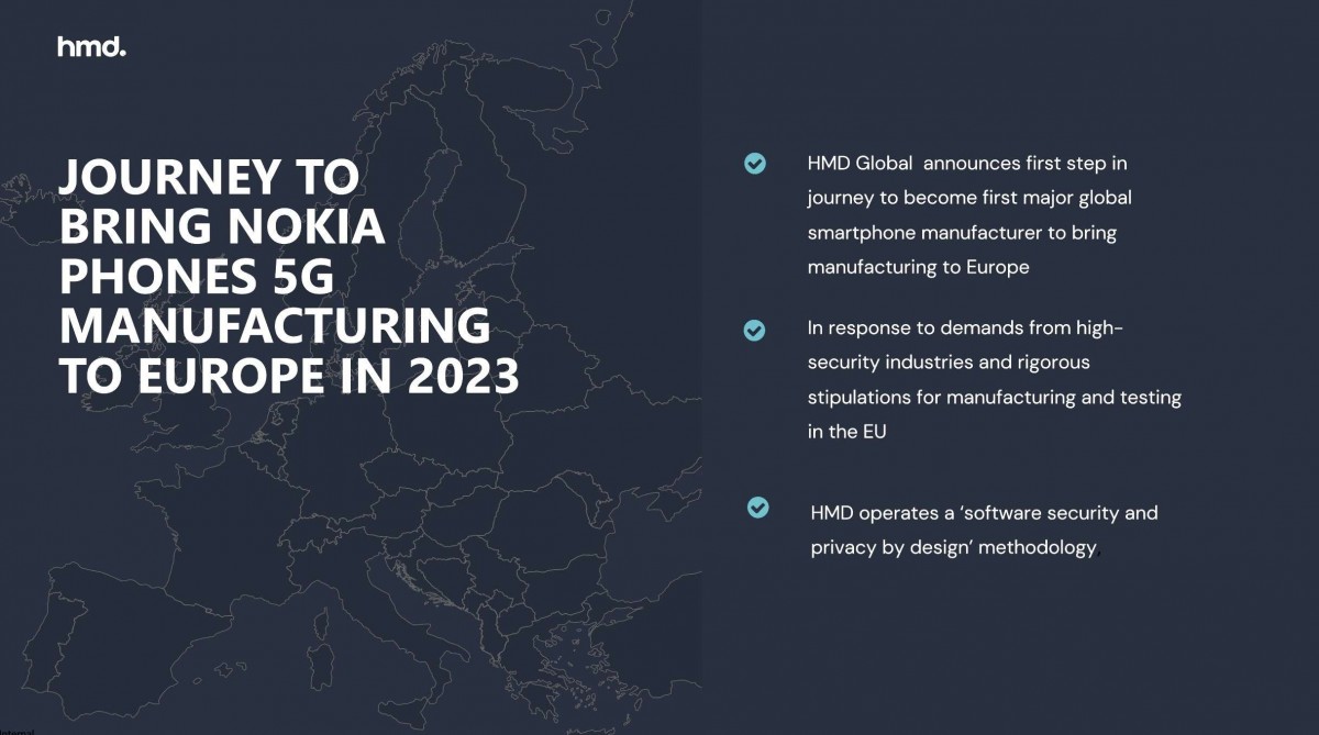 HMD to begin manufacturing Nokia phones in Europe from Q3 of 2023