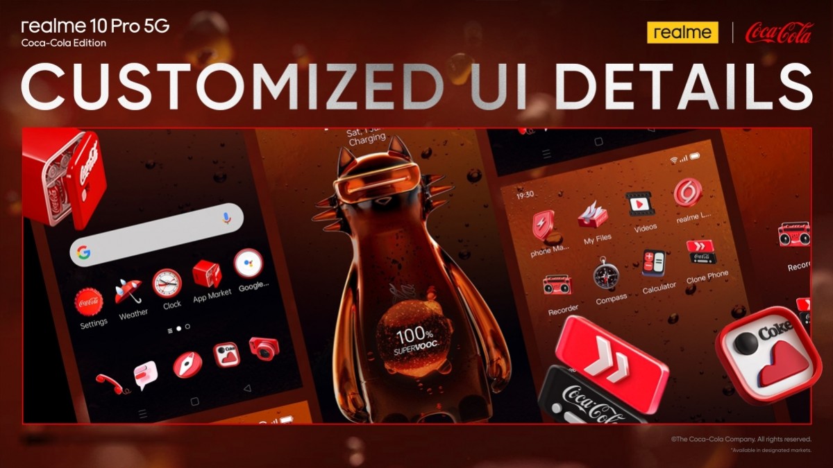 Realme  10 Pro Coca-Cola Edition поставляется с освежающим дизайном и богатой розничной коробкой.