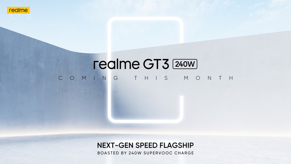 World's Fastest-charging Smartphone, realme GT3 240W, Goes Official on 20  December; Pre-orders Start Now with Limited Free Air Purifiers Up for Grab  