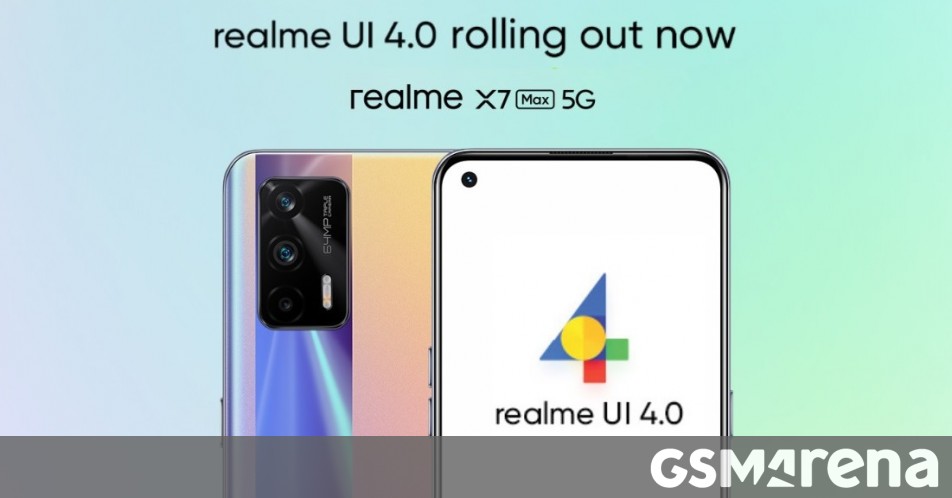 Realme X7 Max 5G gets Android 13-based Realme UI 4.0 stable update