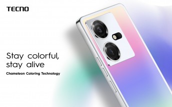 Tecno introduces color-changing Chameleon Coloring Technology at MWC