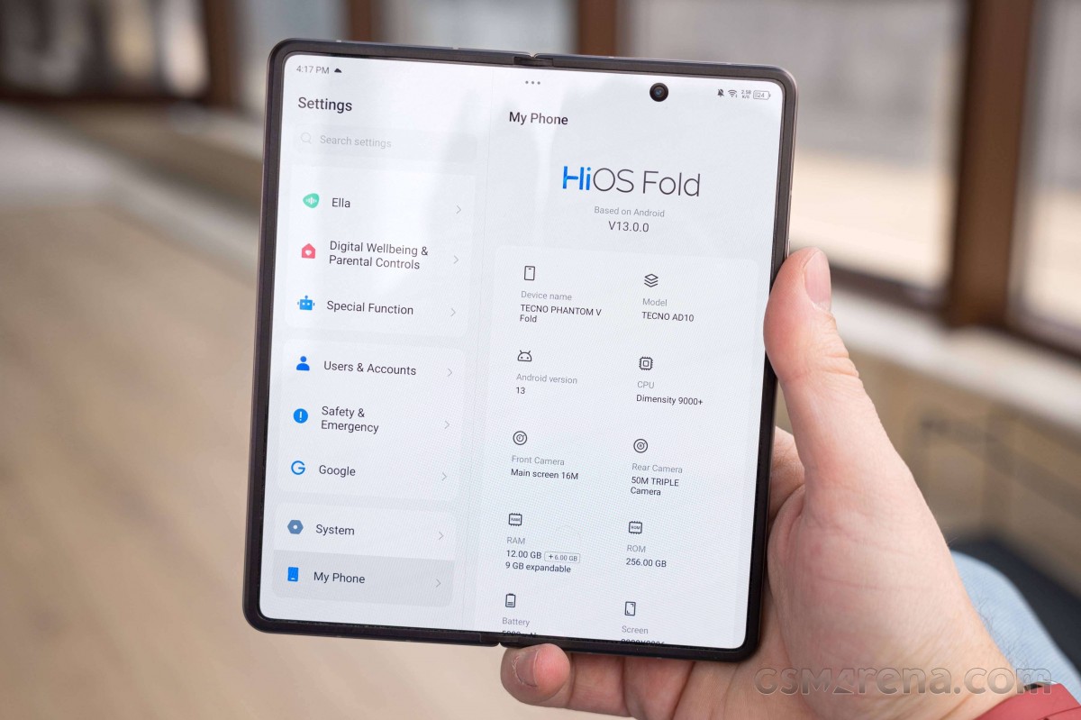 Tecno Phantom V Fold announced - new blood in the foldables market