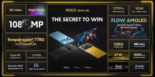 At a glance: Poco X5 Pro