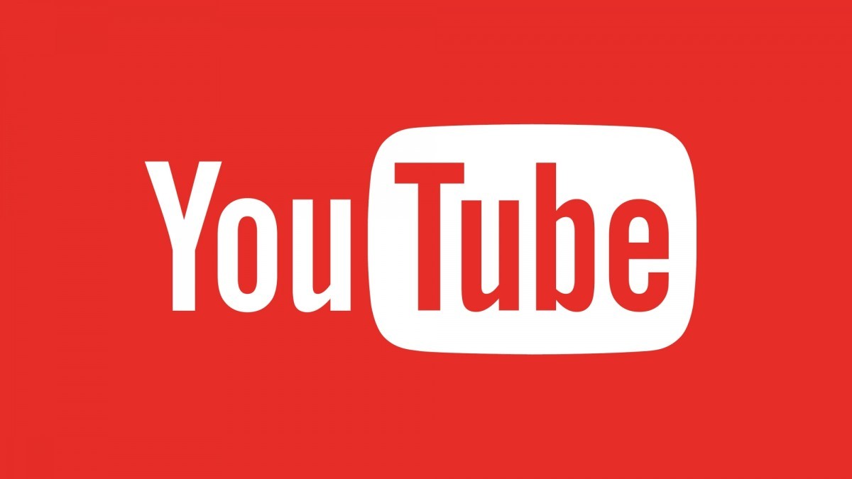  A red background with the YouTube logo in white. The text "YouTube" is in the font YouTube Sans and is in the center of the image. The image represents the search query 'YouTube Premium Smart Downloads for Shorts'.