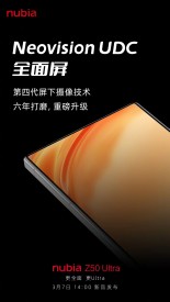 ZTE to launch nubia Z50 Ultra with under-display camera on March 7. :  r/Android